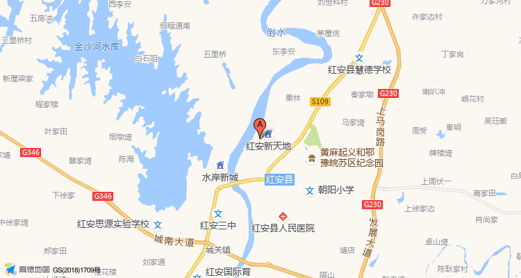 婚礼地点地图